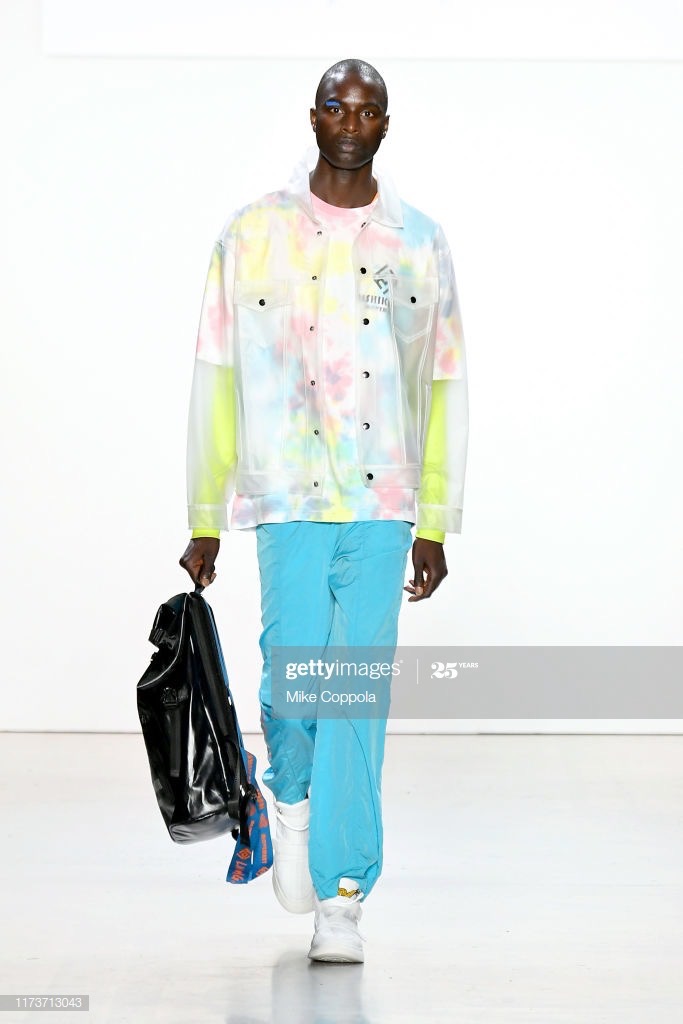 NEW YORK, NEW YORK - SEPTEMBER 10: A model walks the runway for Liu Yong x Rishikensh during New York Fashion Week: The Shows at Gallery I at Spring Studios on September 10, 2019 in New York City. (Photo by Mike Coppola/Getty Images for Liu Yong x Rishikensh )